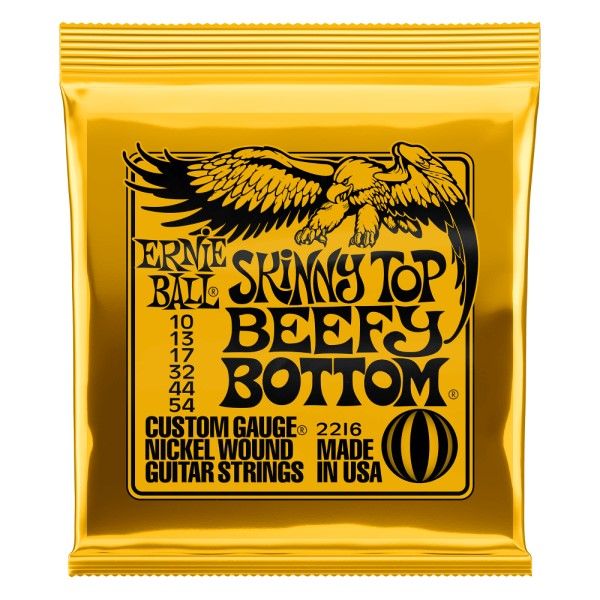 Ernie Ball P02216 Skinny Top Beefy Bottom Nickel Wound Electric Guitar Strings .010-.054