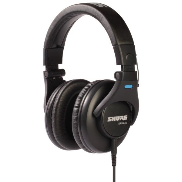 Shure SRH440-BK Professional Studio Headphones