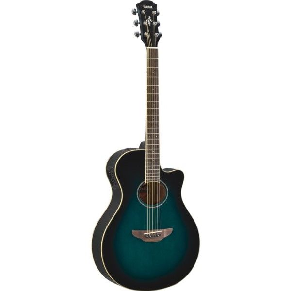 Yamaha APX600 Thin-line Cutaway Oriental Blue Burst