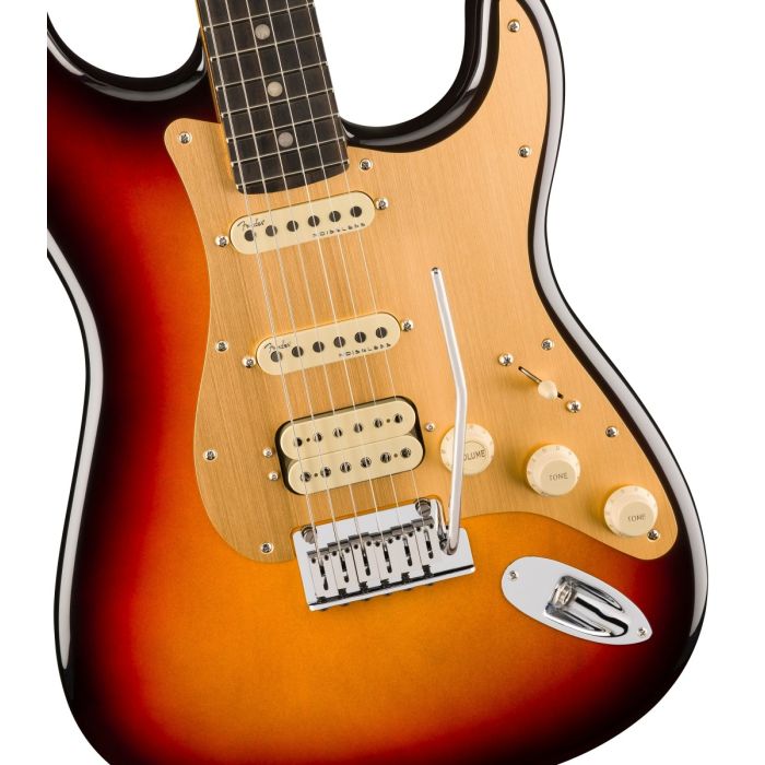 Fender American Ultra II Stratocaster® HSS, Ebony Fingerboard, Ultraburst 0119151712