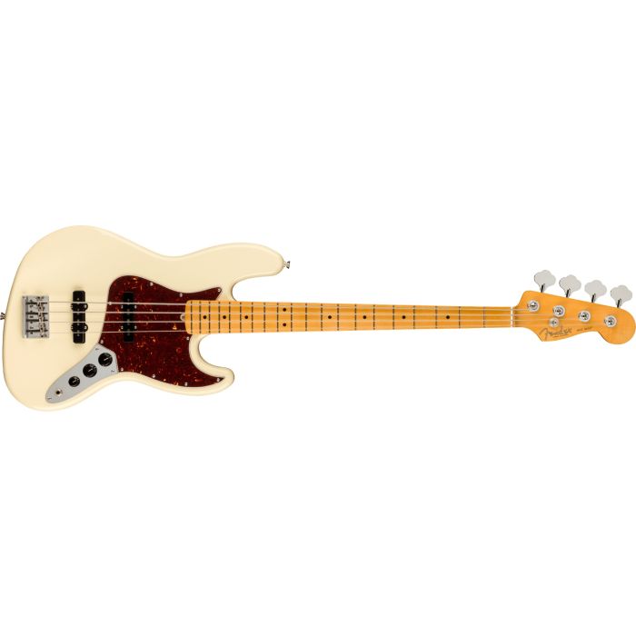 Fender American Professional II Jazz Bass®, Maple Fingerboard, Olympic White