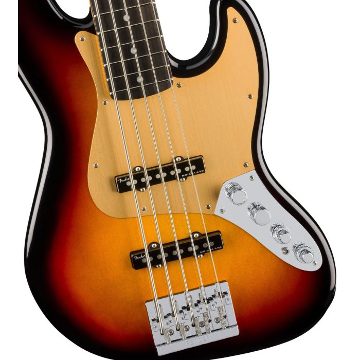 Fender American Ultra II Jazz Bass® V, Ebony Fingerboard, Ultraburst 0199121712