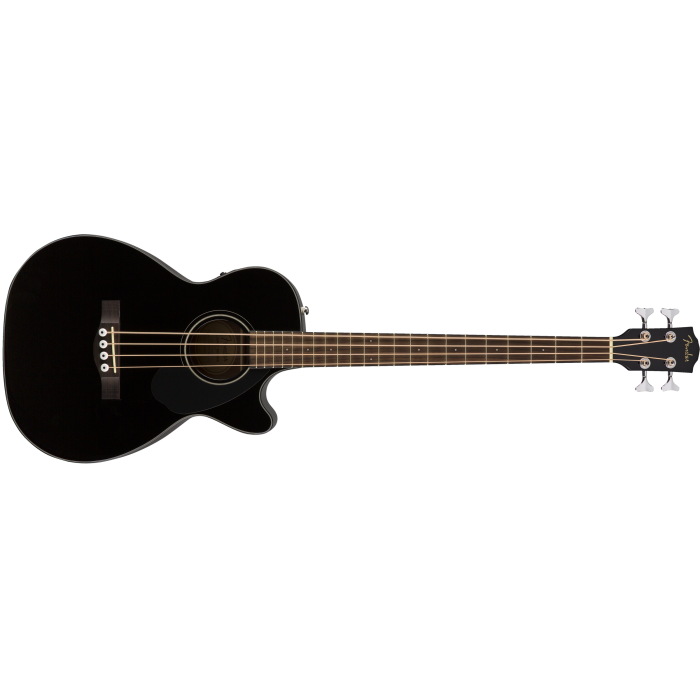Fender CB-60SCE Bass, Laurel Fingerboard, Black