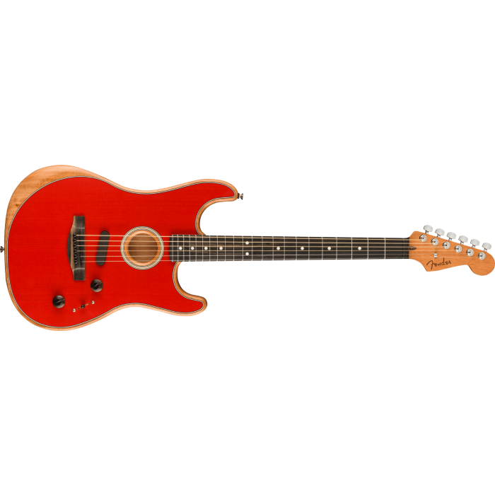 Fender American Acoustasonic® Strat®, Ebony Fingerboard, Dakota Red