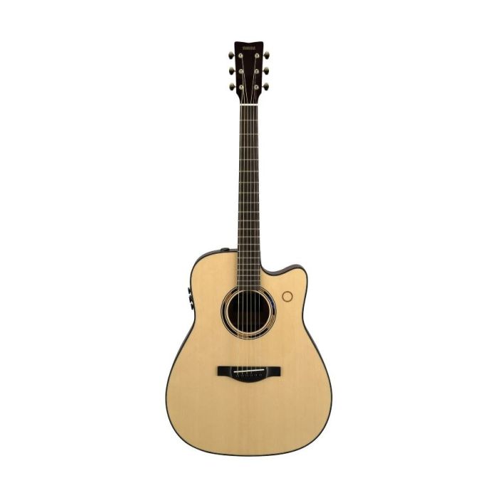Yamaha TAG3 C Dreadnought style TransAcoustic with solid Sitka spruce top, solid Mahogany back and sides with built-in Reverb, Chorus, Delay, Looper and Bluetooth Audio capabilities, NATURAL