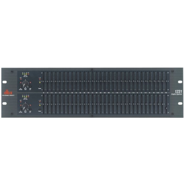 DBX 1231 Graphic Equalizer Dual 31 Band

The dbx® 12 Series were designed to meet the needs of the most demanding sound reinforcement environments, while offering the simplicity of straightforward controls. The 1231 provides standard features like dual-