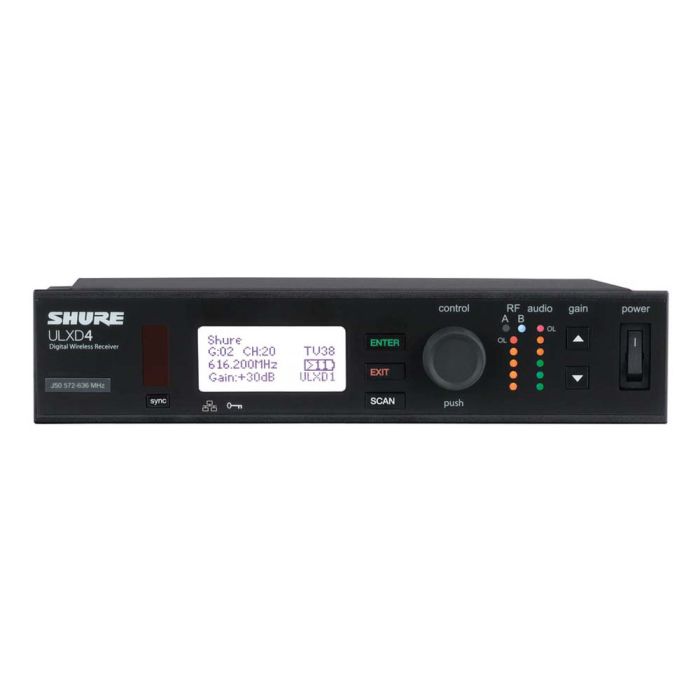 SHURE ULXD4 Digital Wireless Receiver G50