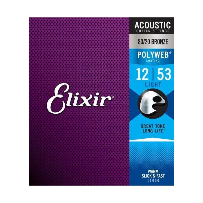 80/20 Bronze Acoustic Guitar Strings w POLYWEB Coating