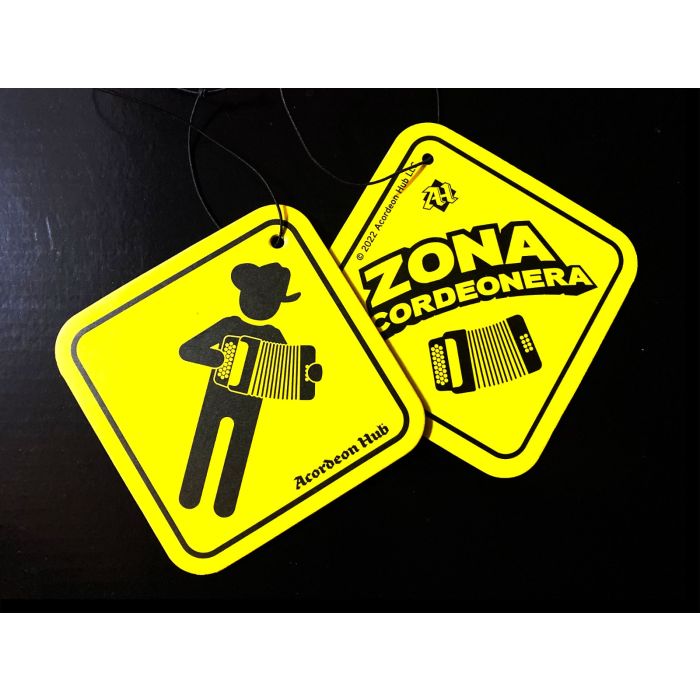 Accordion Hub Car air freshener ACCORDION CROSSING NEWCAR SMELL