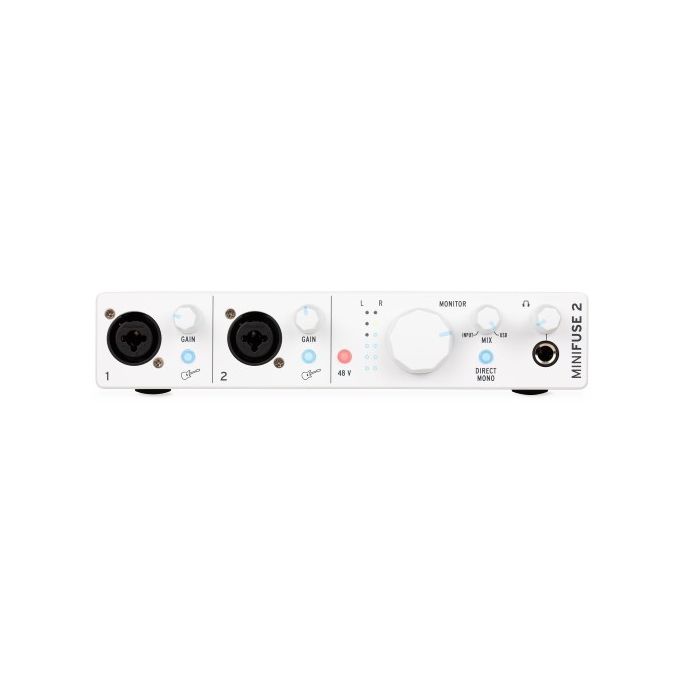 Arturia MiniFuse 2 USB C Audio Interface White