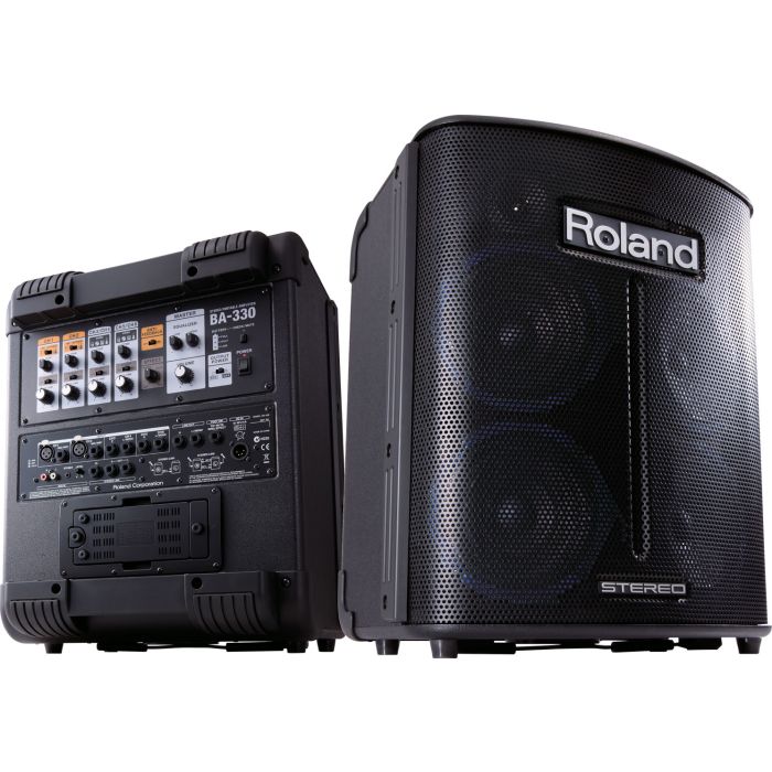 Roland BA-330 Portable Stereo PA System - Battery-Powered All-In-One PA