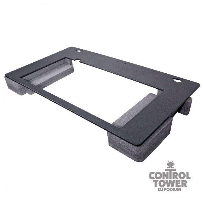 Prox PRXZFDJDDJREV7BLPLATE Replacement for Pioneer DDJ-REV7 Top Face Plate for Control Tower DJ Podium Black Finish