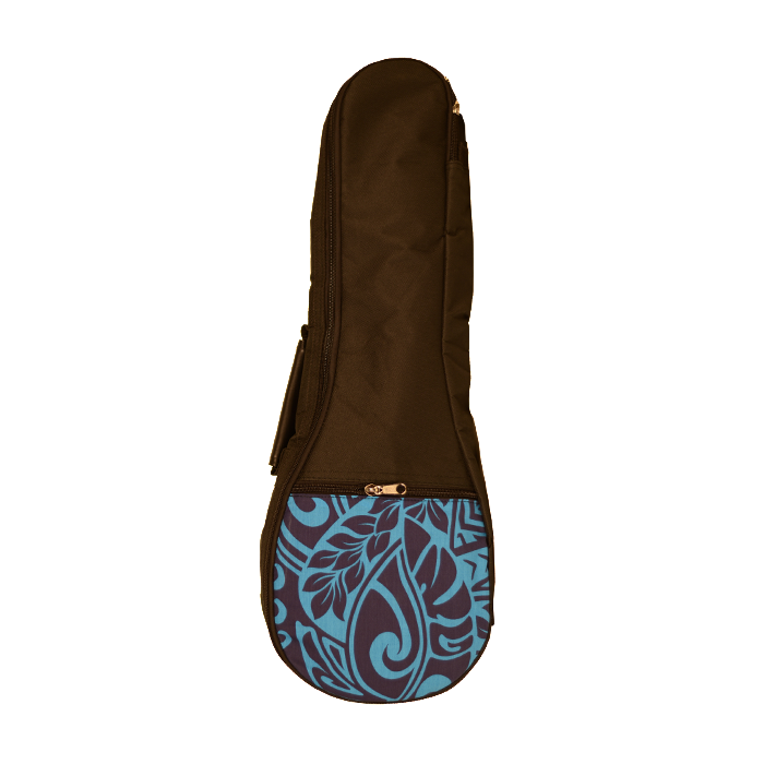 Blue Tribal Hawaiian Accent Bag for Ukulele
