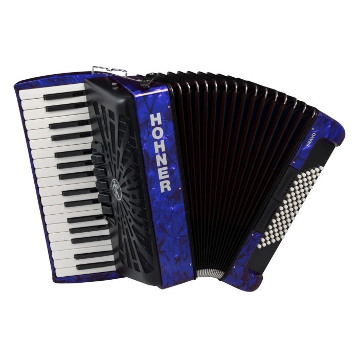 Hohner Bravo III 72, pearl dark blue