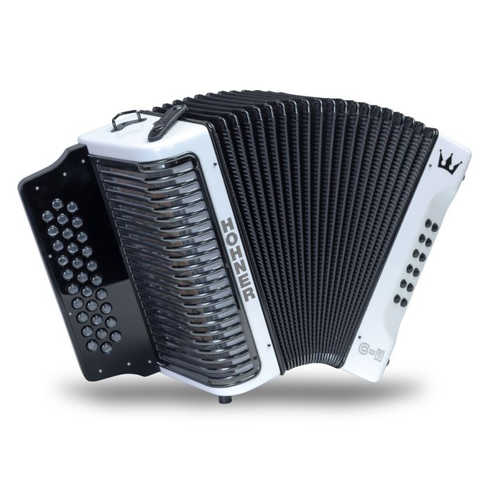 Hohner C-II FBbEb White Rainbow