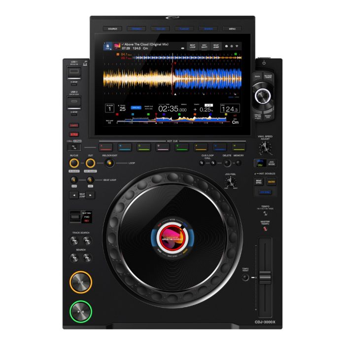 Alpha Theta CDJ3000X A next-generation flagship DJ player from the AlphaTheta brand.