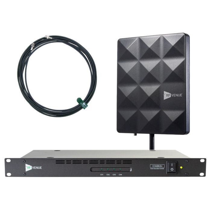 COMB4CP-STAGE RF Venue 4 Channel IEM Pack, with CP Stage Antenna