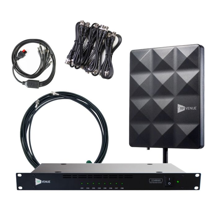 COMB8CP-STAGE RF Venue 8 Channel IEM Pack, with CP Stage Antenna