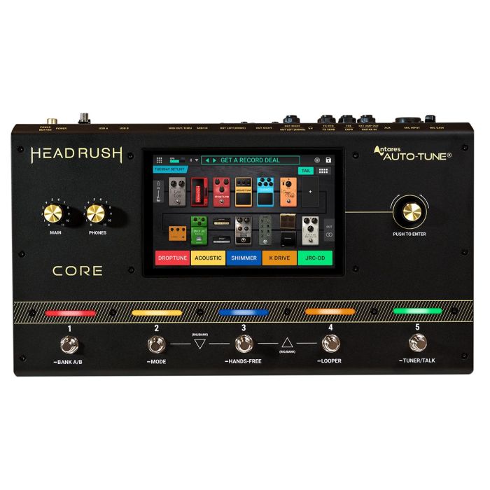 Headrush Core Guitar FX/AMP Modeler/Vocal Processor Unit