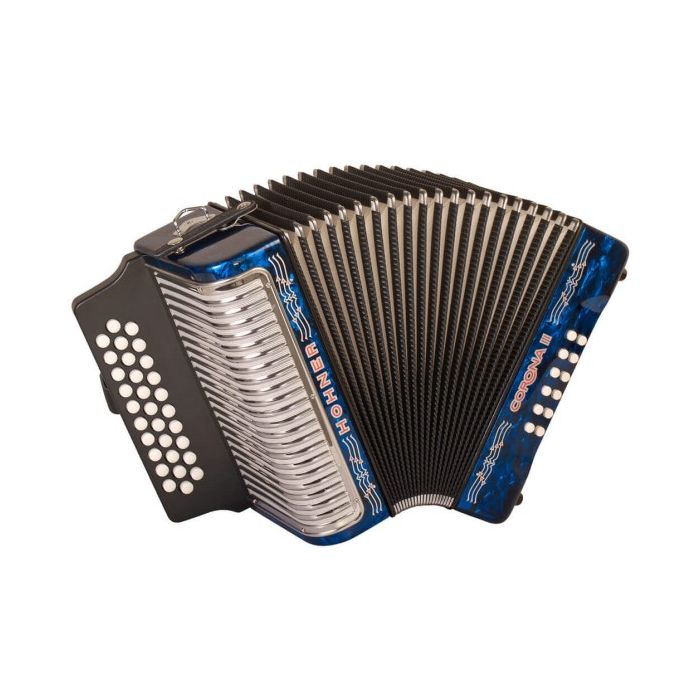 Corona II FBbEb, Dark Blue With Gig Bag & Staps