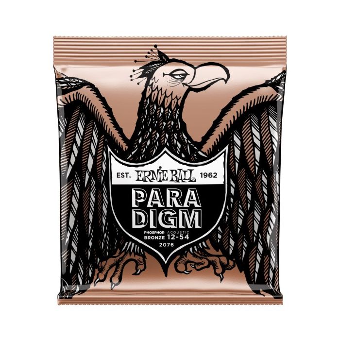 Ernie Ball P02076 Medium Light Paradigm Phosphor Bronze Acoustic Guitar Strings .012-.054