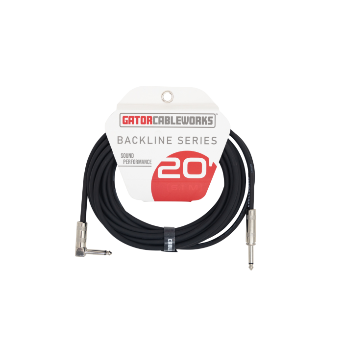 Cableworks 20 Foot Strt to RA instrument Cable