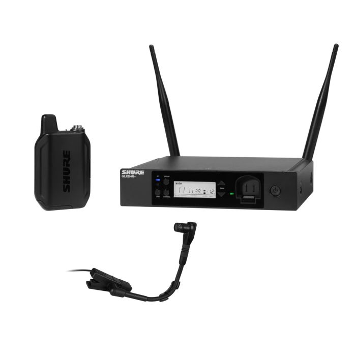 GLXD14R+/B98 - Digital Wireless Rack System with BETA®98H Flexible Gooseneck Microphone - Shure USA