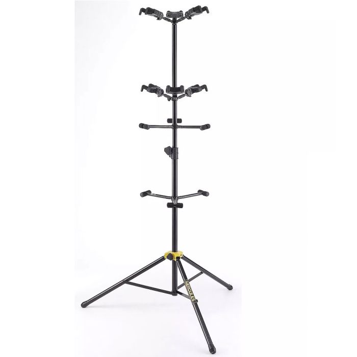 Hercules Auto Grip System(AGS) 6-pc Guitar Display Stand With Foldable Backrest