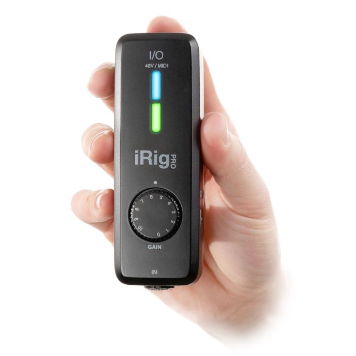 iRig Pro I/O High Definition Audio Interface with MIDI for iOS and Mac