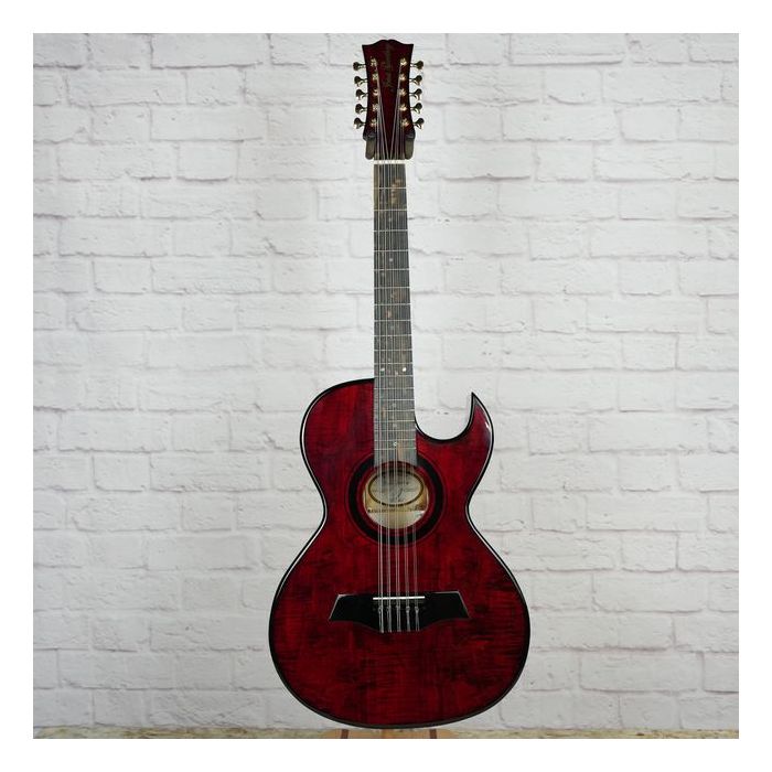 Jesus Garibay JGCRLYMPLTRSREDGH Curly Maple Top & Body