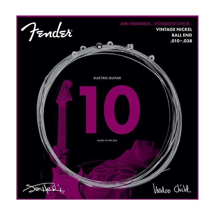 Fender Jimi Hendrix Voodoo Child Ball End Nickel 10-38