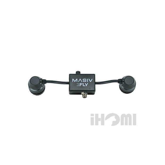 Masiv 2 FLY Accordion HI-DEF Microphone with Dual Capsule suspension System with 1/4 in out put and Volume control 
