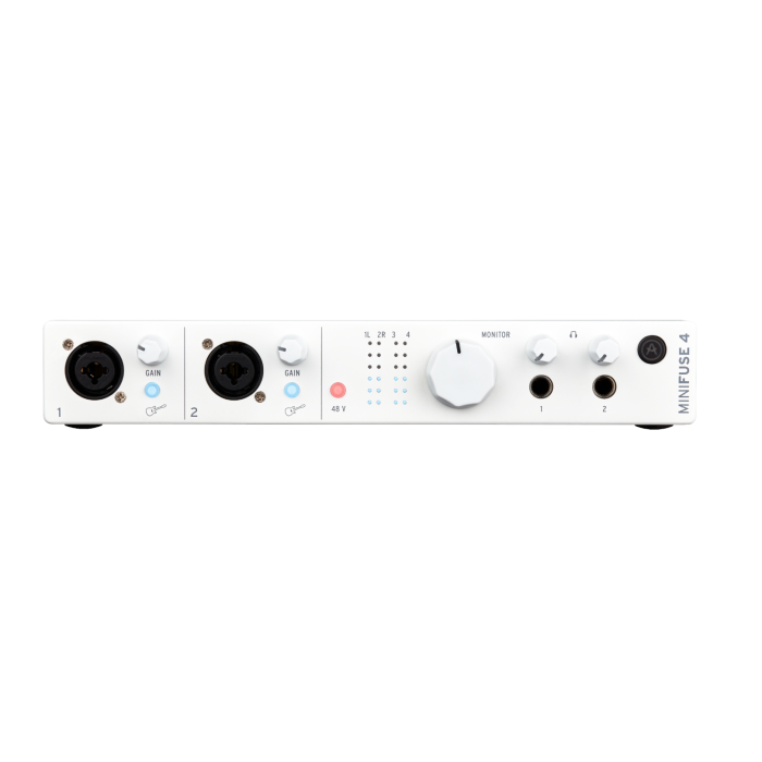 Arturia MiniFuse 4 Audio Interface White