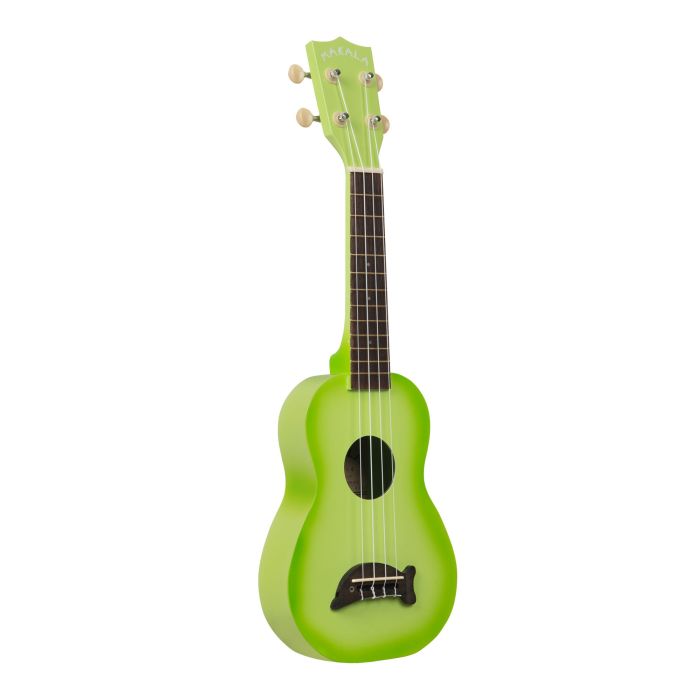 Green Apple Burst Soprano Dolphin Ukulele