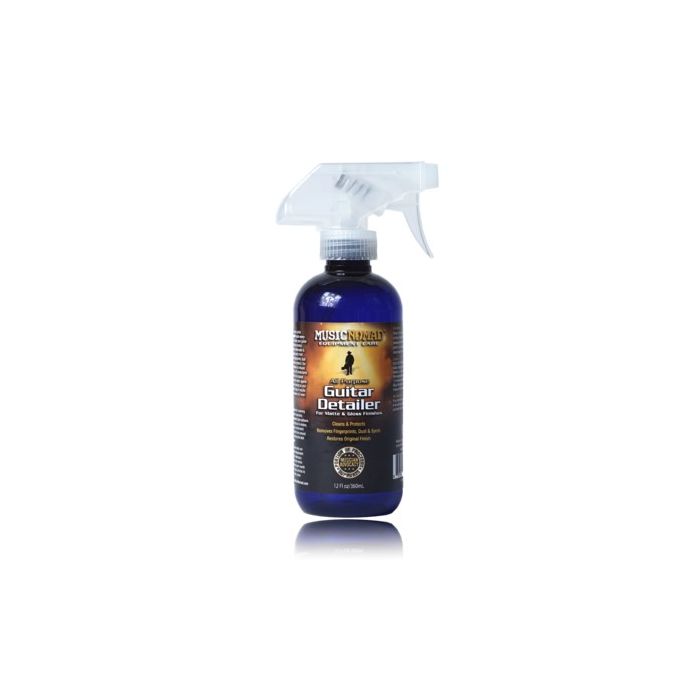 MusicNomad Guitar Detailer - 12 oz. Tech Size - For Matte & Gloss Finishes
