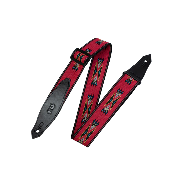 Levy's  2" Wide Red Woven Guitar Strap.