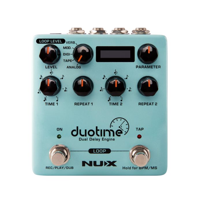 NuX Duotime Dual Delay Engine Pedal