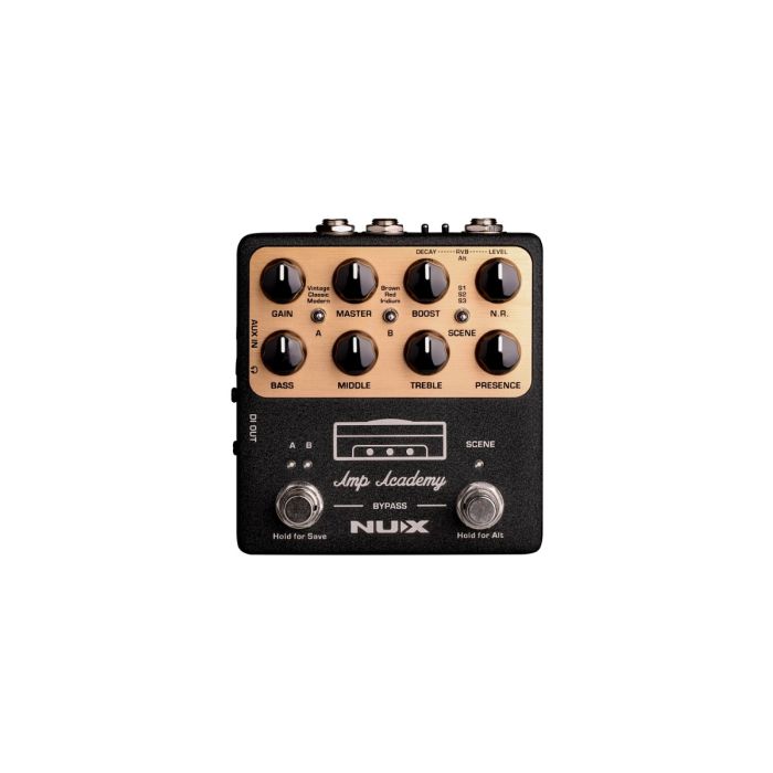 NuX Amp Academy Amp Modeler, IR Loader, and 16 Effects Pedal