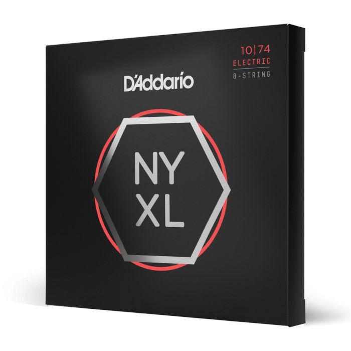 D'Addario NYXL1074 Nickel Wound 8-String Electric Guitar Strings