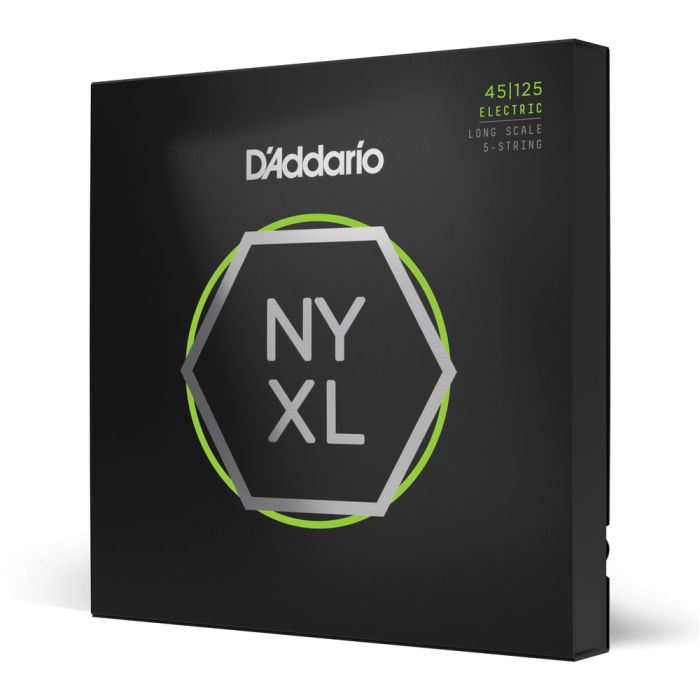 D'Addario NYXL45125 Nickel Wound Bass Guitar Strings