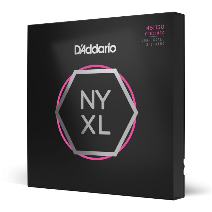 D'Addario NYXL45130 Nickel Wound Bass Guitar Strings