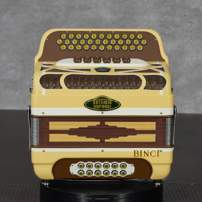 Settimio Soprani RETBINCITTBIESETSOPFE 3-Row Diatonic Accordion - FBE/EAD 2-Tonos