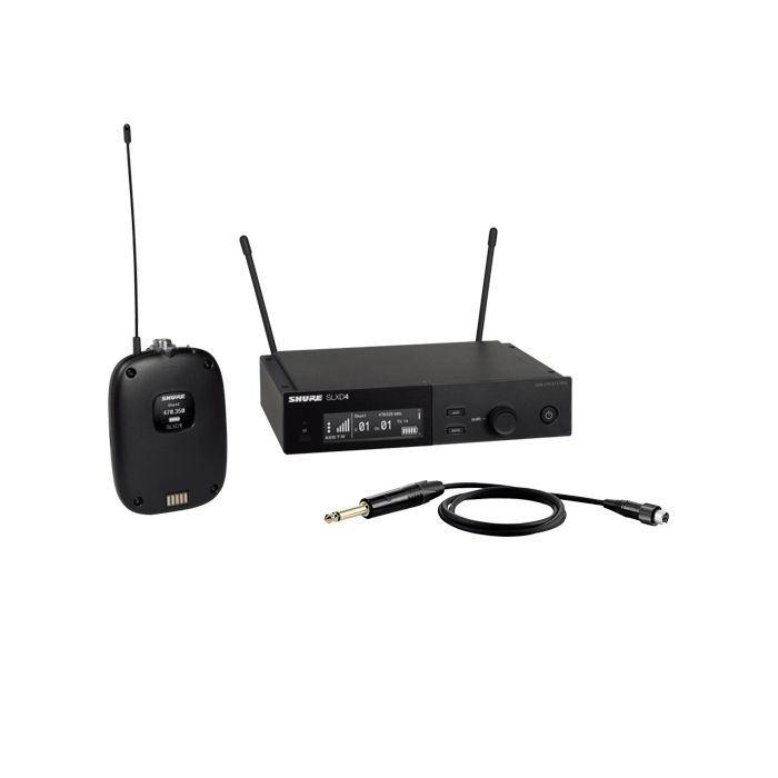 Shure SLXD14-G58 Combo System with SLXD1 Bodypack and SLXD4 Receiver