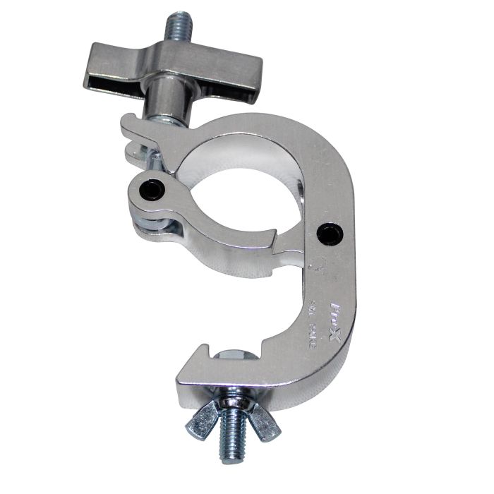Prox PRTC5HX24 24PCS Aluminum Pro Slim Hook Style M10 Clamp with Big Wing Knob for 2" Truss Tube Capacity 330 Lbs.