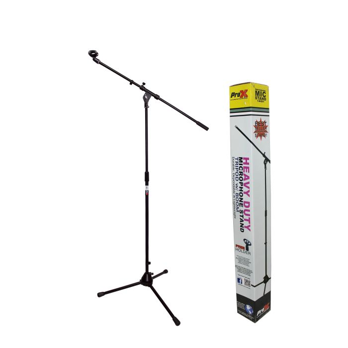 Prox PRTMIC01X6 6PCS Tripod Microphone Stand with Boom