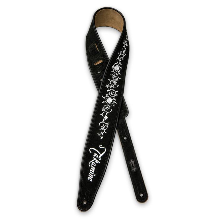 Takamine Guitar Strap Black Suede 