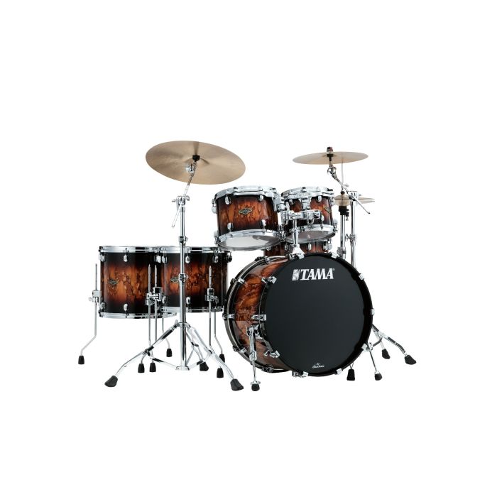 TAMA DRUM: SC WALNUT/BIRCH 5PC SHELL KIT|Molten Brown Burst