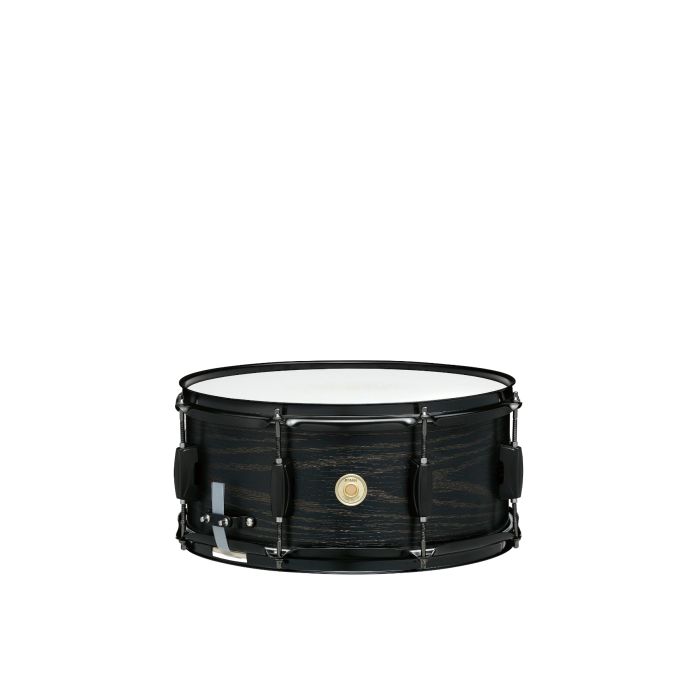 TAMA DRUM: WOODWORKS POPLAR 14"x6.5" SNARE DRUM|Black Oak Wrap