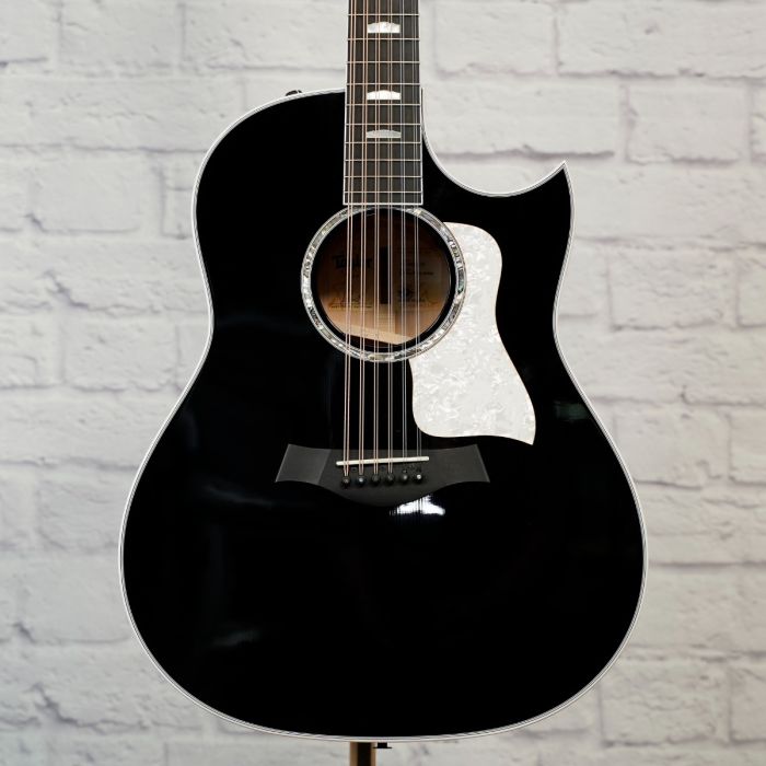 Taylor 657ce DoceDoble - 12string Guitar - Black Somos collection