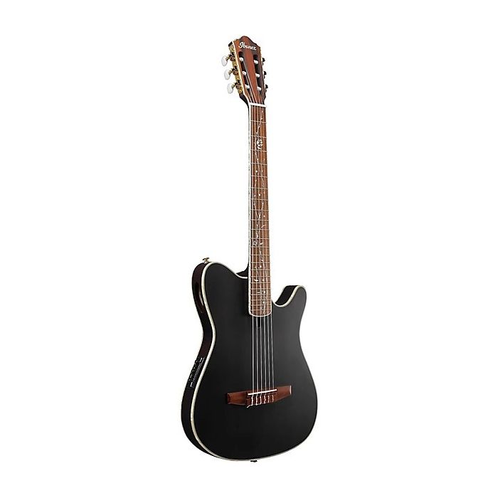 Ibanez TOD10N Tim Henson Signature Nylon Acoustic-Electric Guitar Black Flat